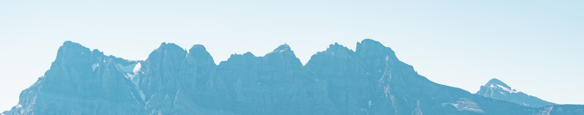 Les Dents du Midi depuis le village de Châtel, France