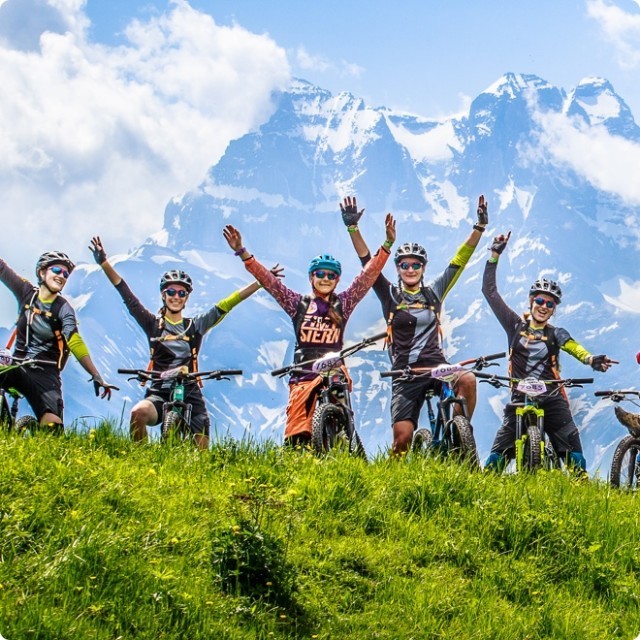 Mountain Bike Pass in summer in Châtel