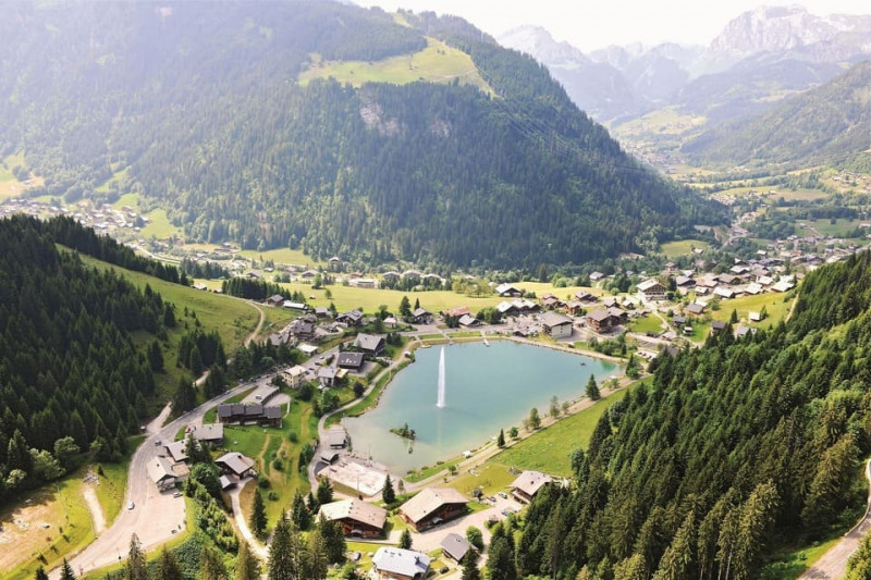 Plan du village, bus