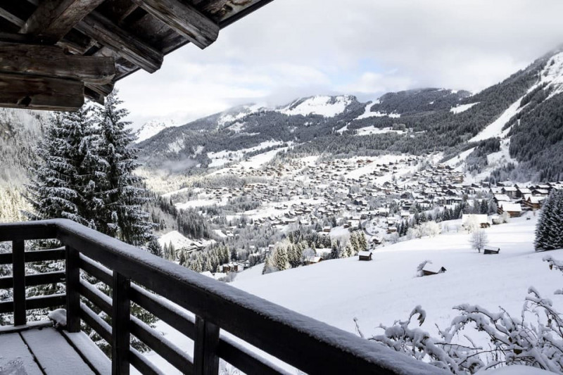 Venir à Châtel et découvrir le village sous la neige