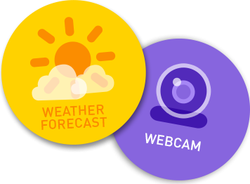 Weather forecast & webcam Chatel summer stay