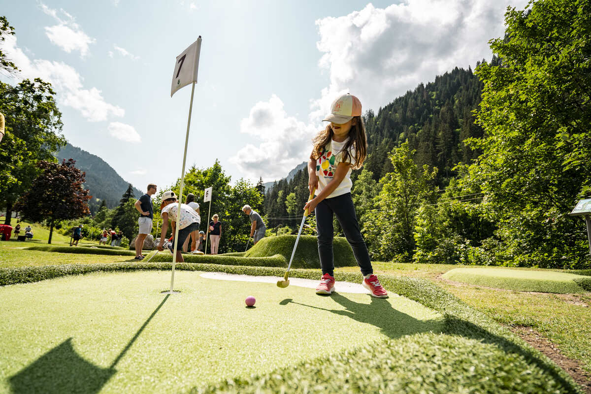 Chatel crazy golf is for free with the Multi Pass Porte du Soleil Chatel crazy golf is for free with the Multi Pass Porte du Soleil
