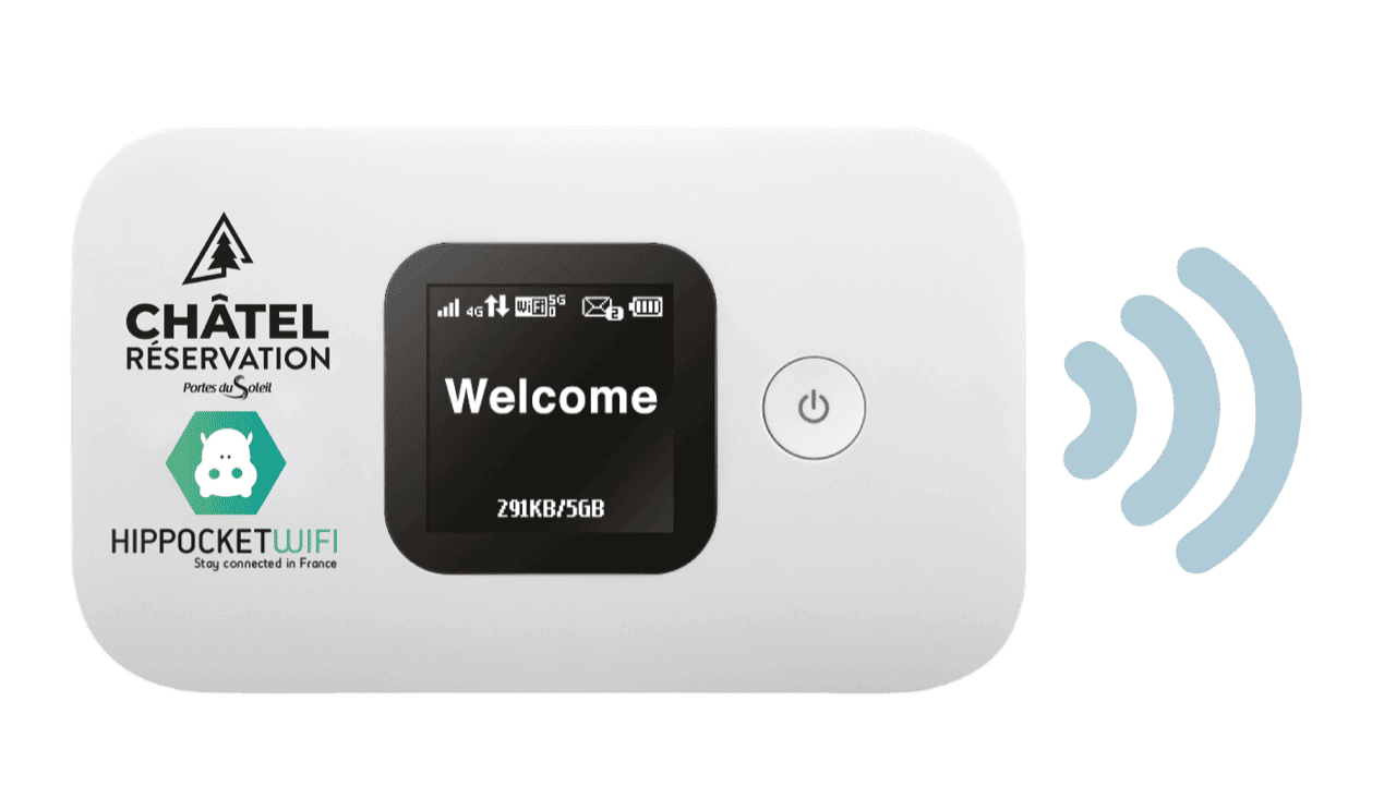 Rent your Wi-Fi router with Chatel Reservation