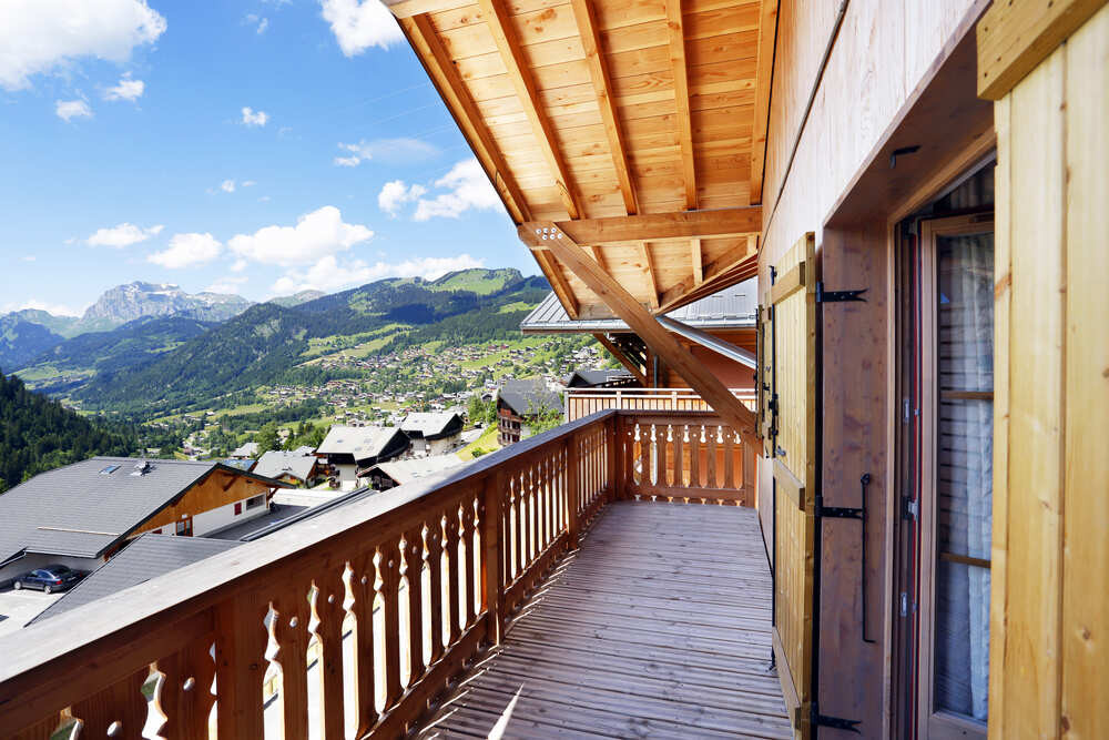 Le Grand Ermitage Châtel, residence with services, summer view