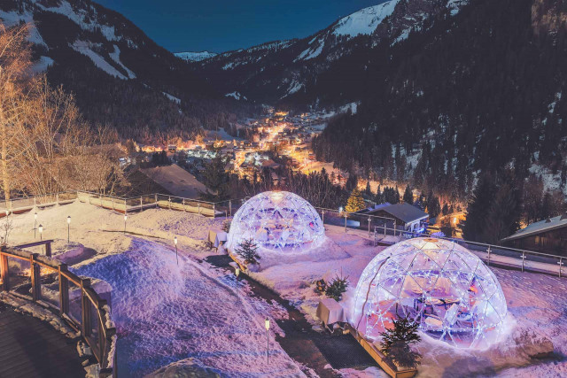 Hotel Fleur de Neige Châtel extérieur