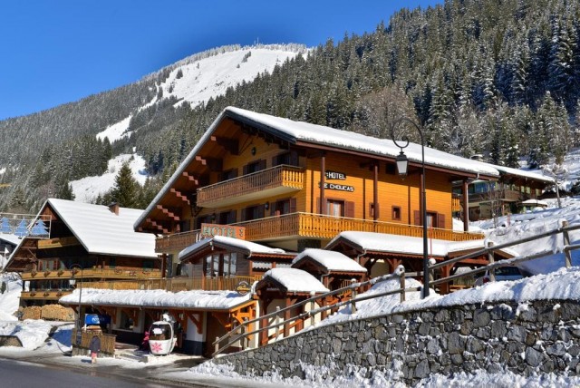 Hôtel Le Choucas Châtel hiver