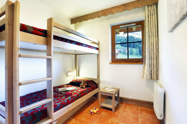 Le Grand Lodge Châtel, apartment with bunk beds