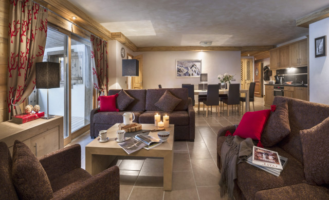 Apartment rentals in Les Chalets d'Angèle residence, Chatel