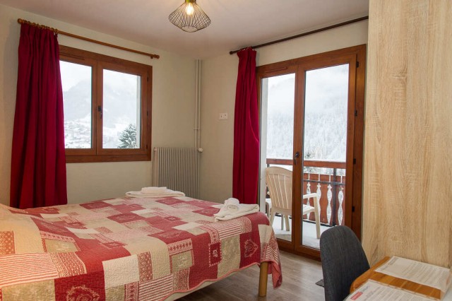 Village vacances de Haute-Savoie, Le Gite Châtel, Chambre Double balcon