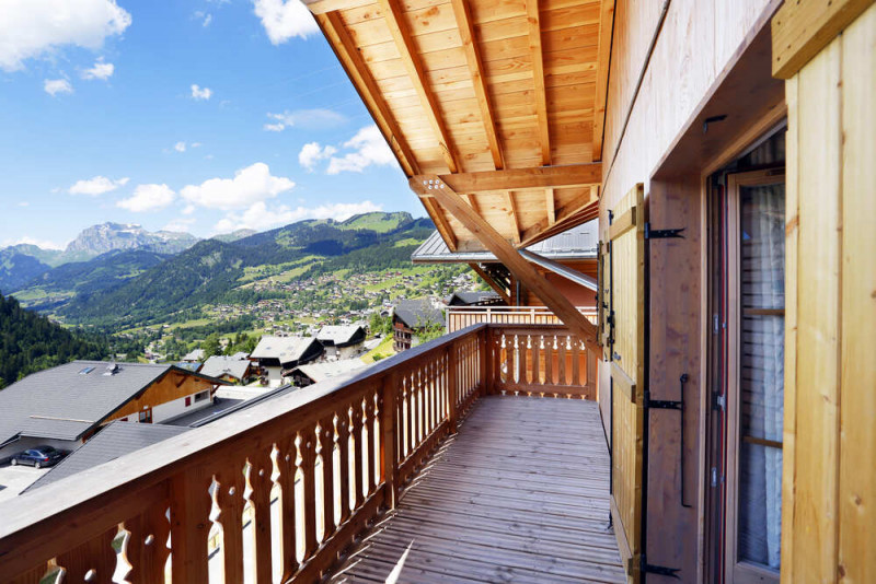 Le Grand Ermitage Châtel, residence with services, summer view