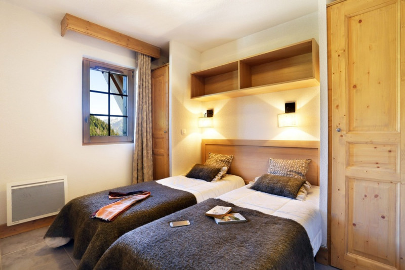 Le Grand Ermitage Châtel, residence with services, bedroom