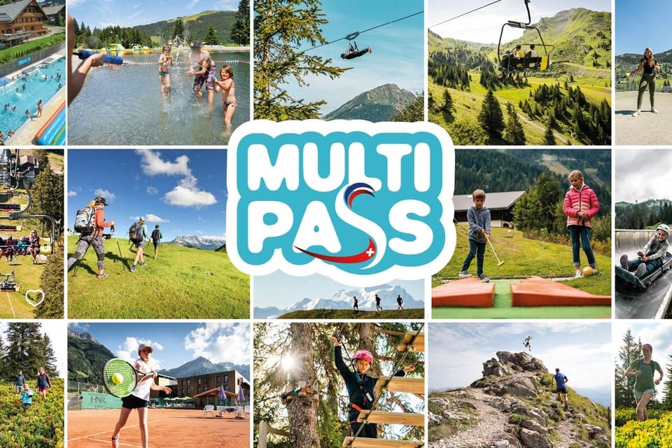 Enjoy all the activities in Chatel included in to the Multi Pass Porte du Soleil