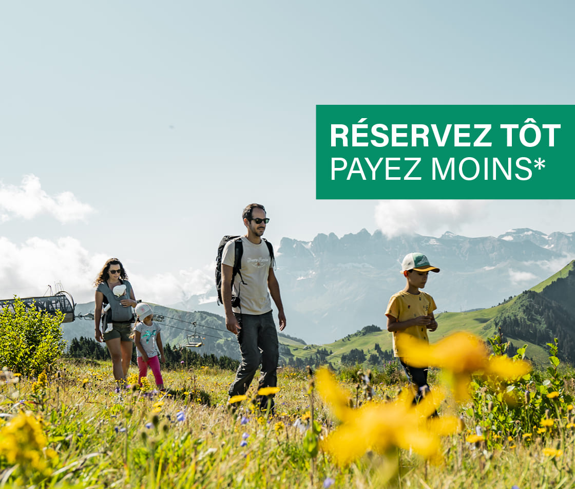 15% de réduction sur votre réservation été à Châtel