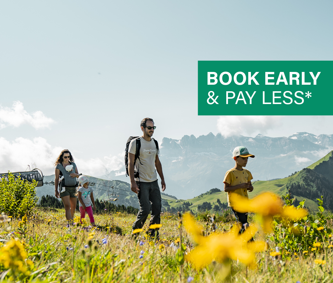 15% off summer accommodation in Chatel