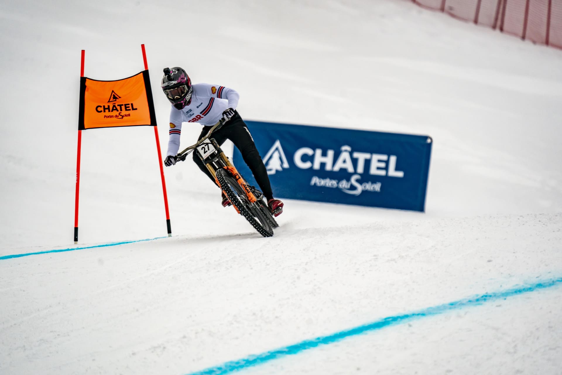 3ème édition des Championnats du Monde Snow Bike UCI à Châtel le 7 février 2026