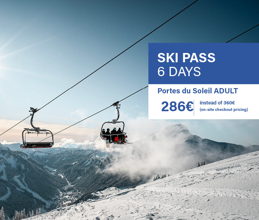 Book your ski passes on chatelreservation.com 