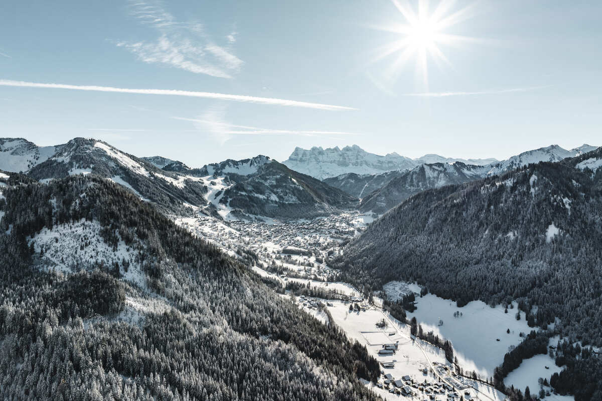 Châtel is a resort of the Portes du Soleil ski area