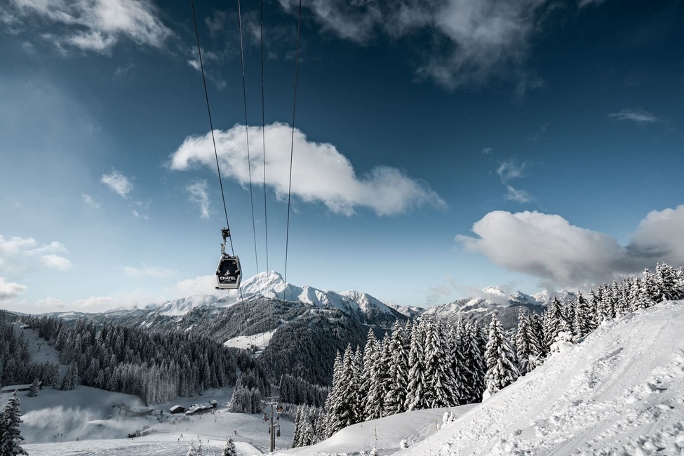 Châtel, a ski resort and charming village in the French Alps