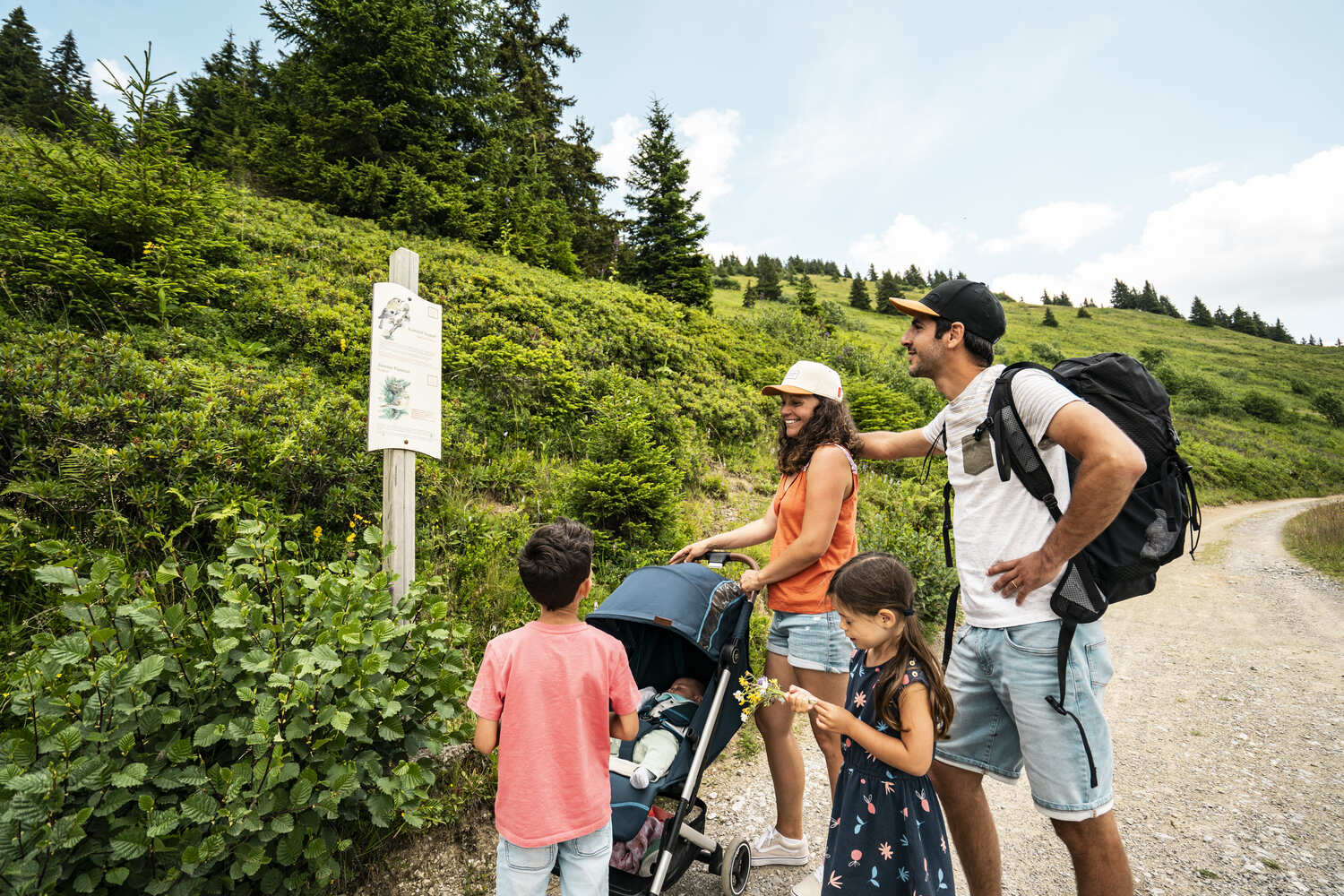Découvrir la montagne en famille à Châtel