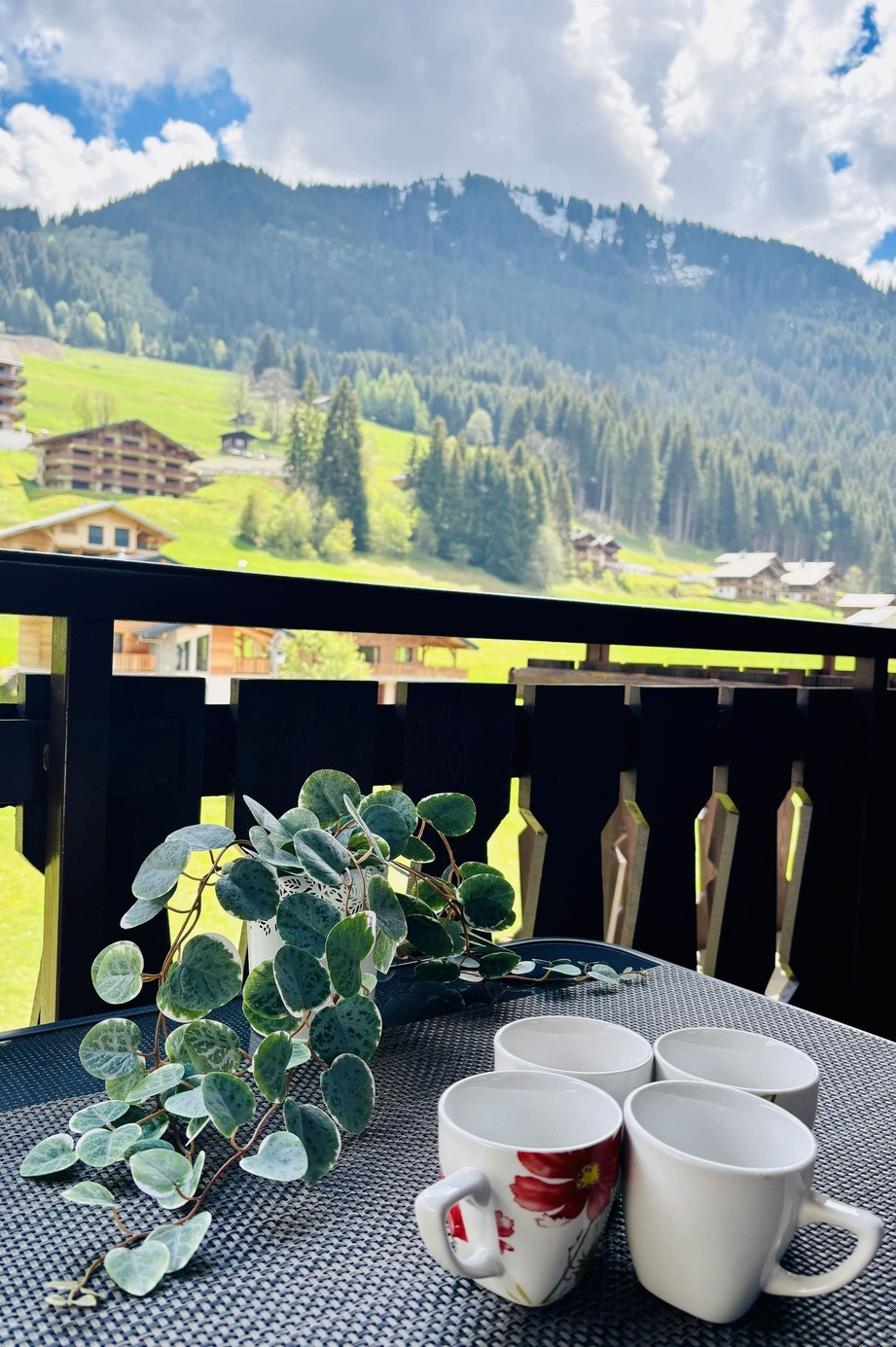 Résidence Perce Neige, Bâtiment A, Appartement 30, Châtel, Balcon, Vallée d'Abondance