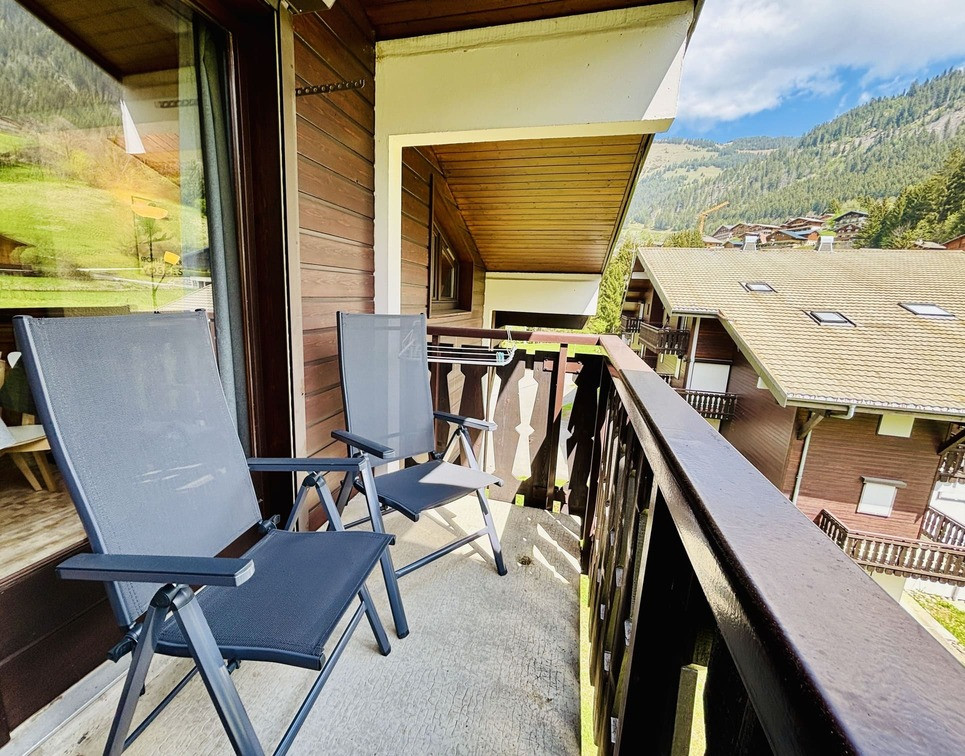 Résidence Perce Neige, Bâtiment A, Appartement 30, Châtel, Balcon, Air pur des alpes
