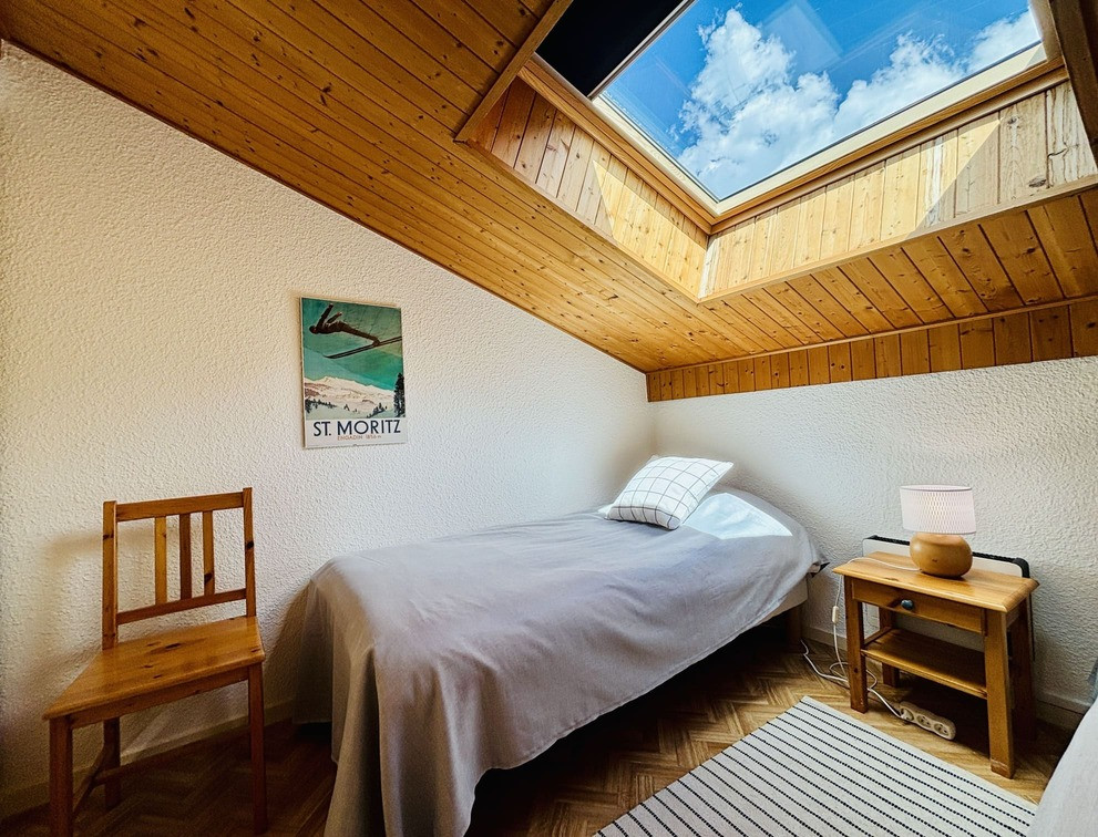Résidence Perce Neige, Bâtiment A, Appartement 30, Châtel, Chambre 1,  Station de ski