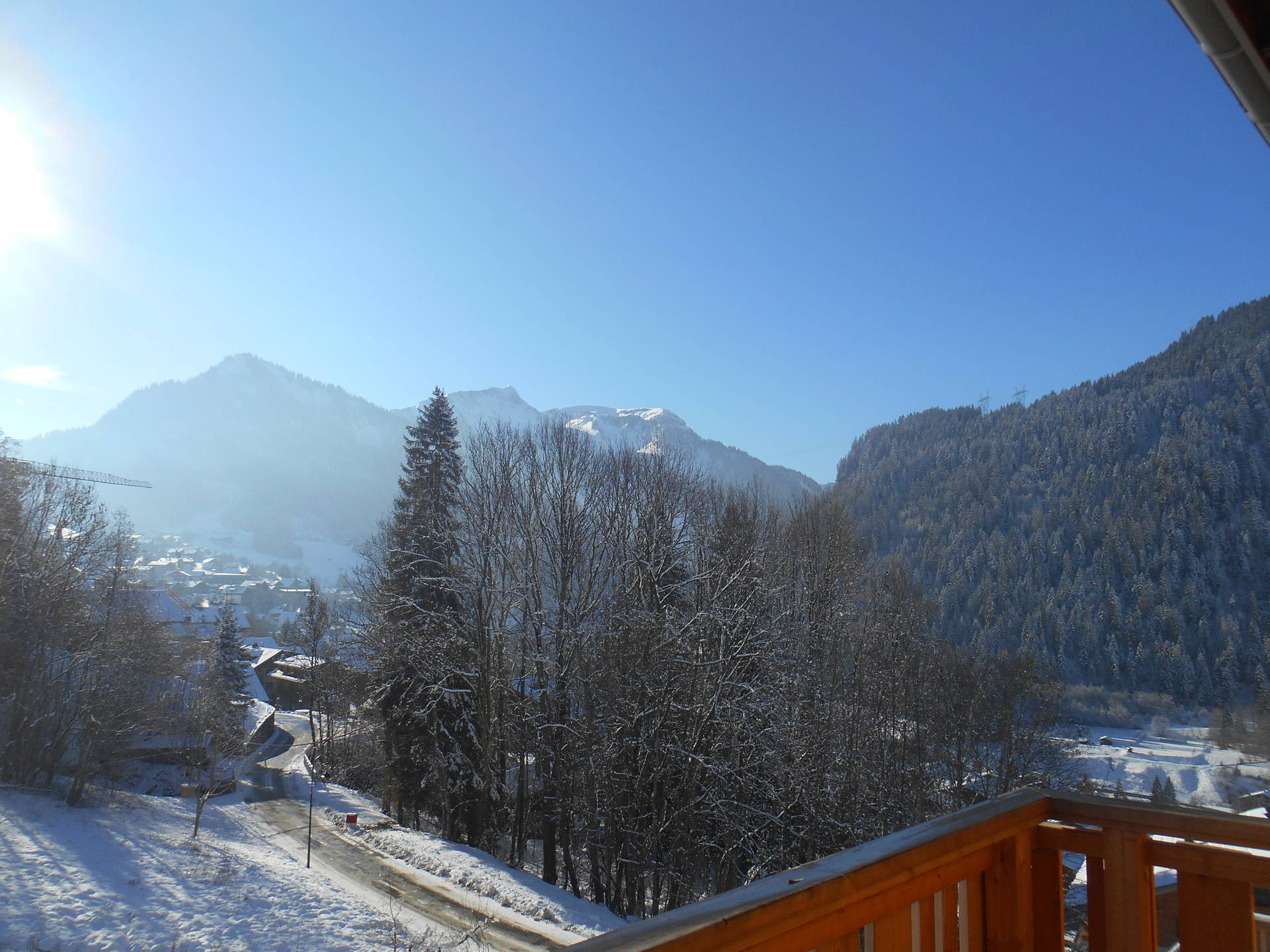 Vue hiver Vue hiver