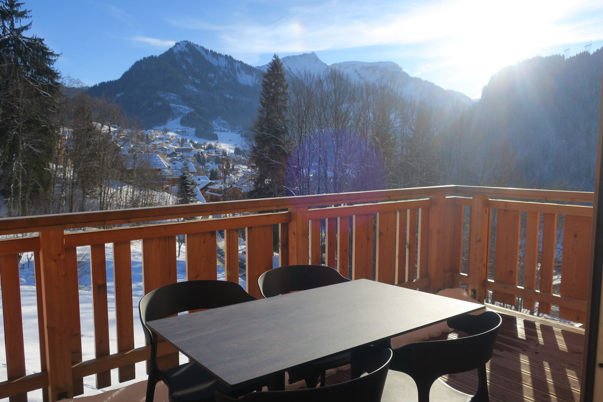 Vue hiver Vue hiver