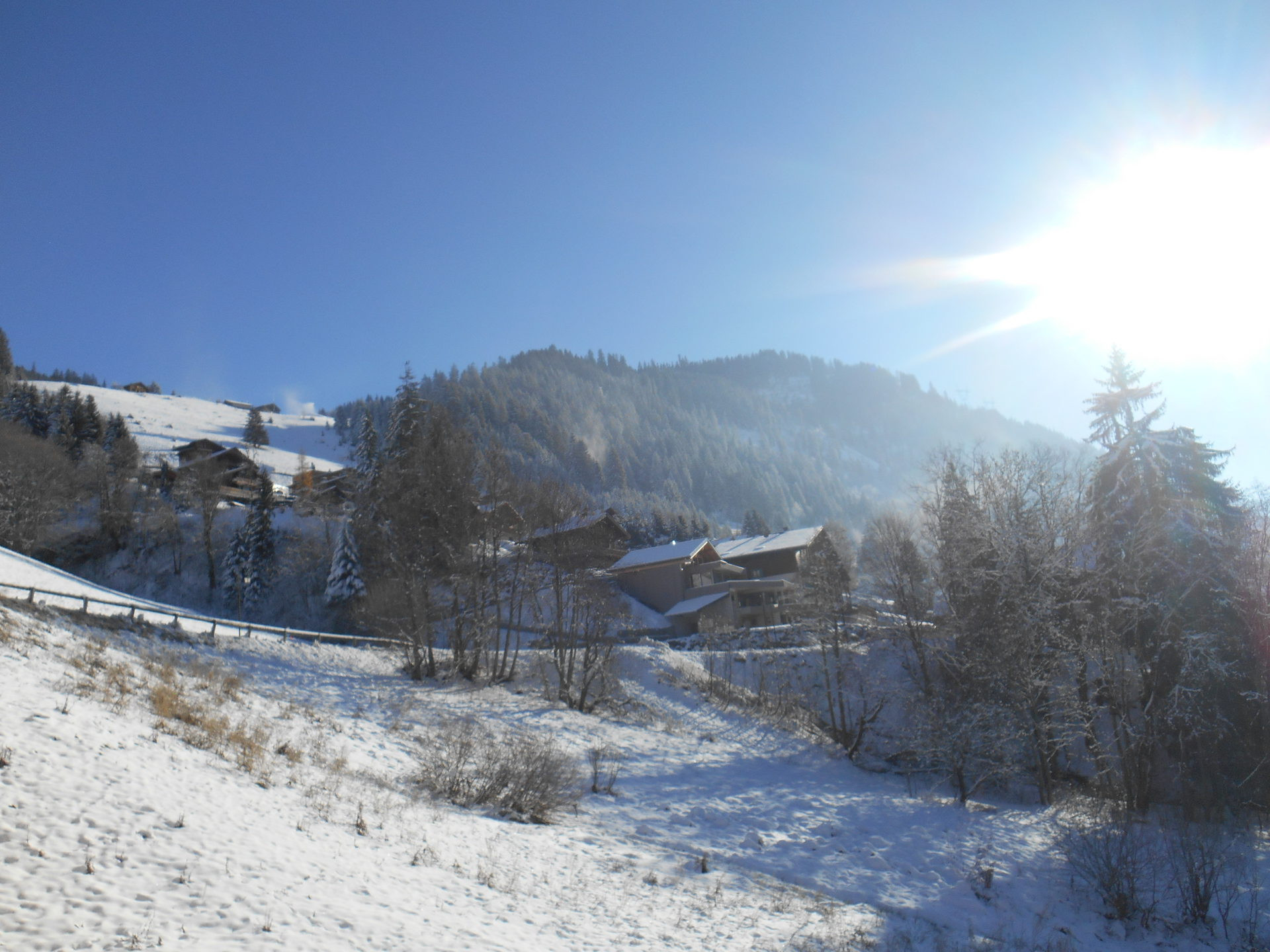 Vue hiver Vue hiver