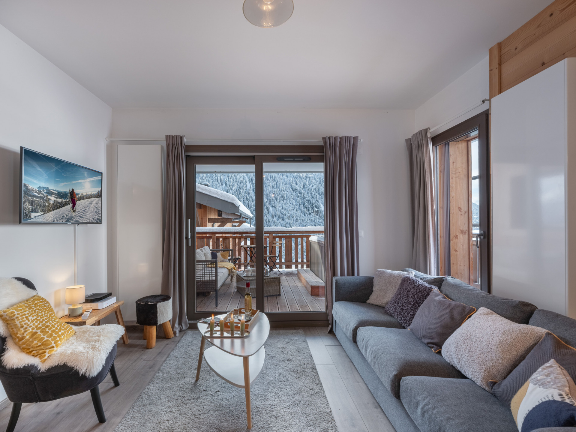O Rouge Residence, Living Room, Châtel Village Center (ALT)