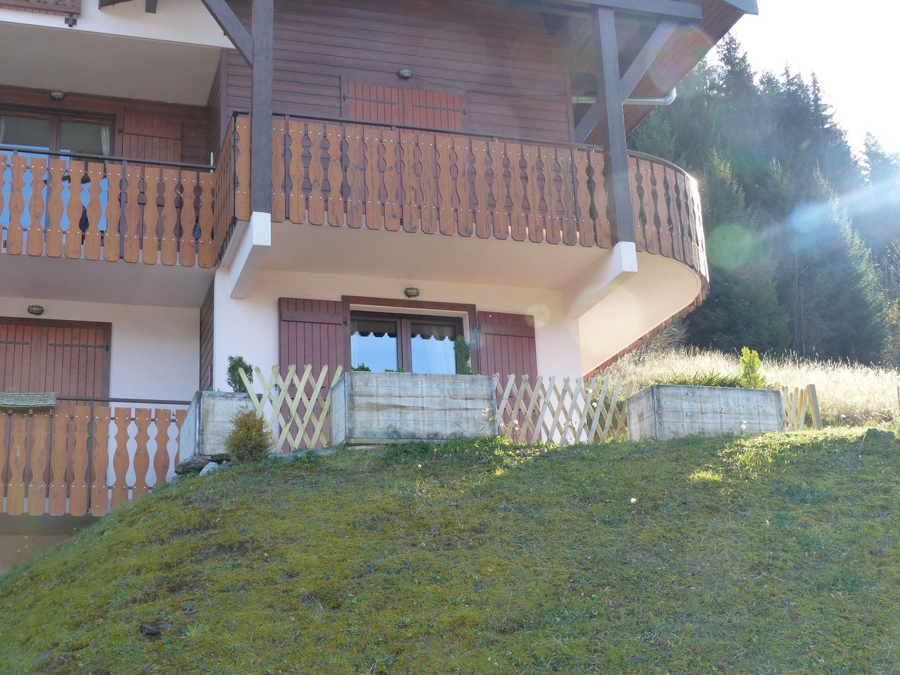 Apartment Sabaudia 5 B, Balcony, Summer, Châtel Mountain Holiday