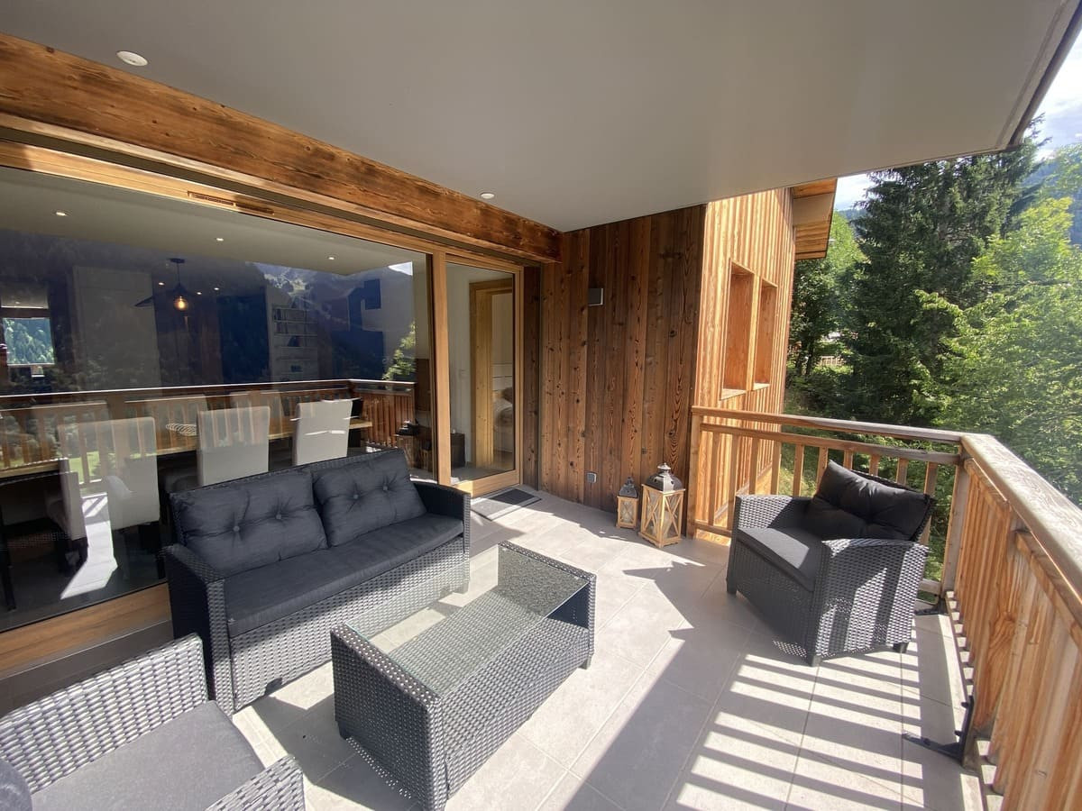 Apartment Impérial 201 in Châtel, balcony