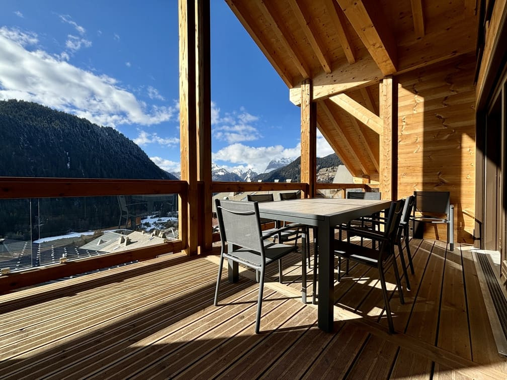 Apartment 301, Residence Le Panorama, Chatel, Balcony patio, Mountain walks