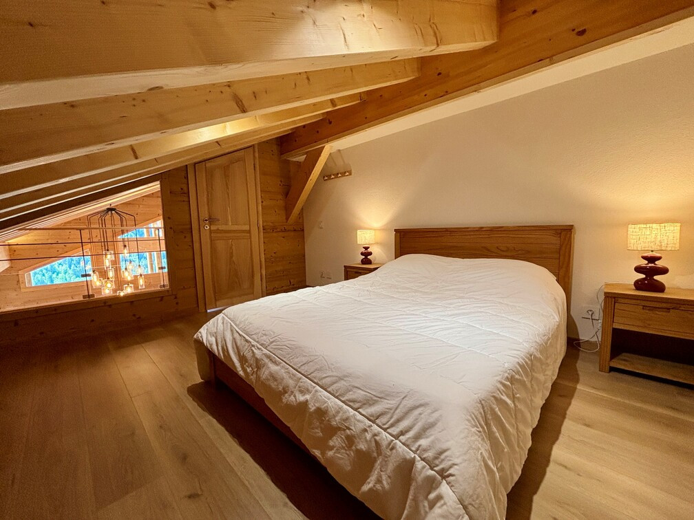 Apartment 301, Residence Le Panorama, Chatel, Mezzanine double room, Ski rental