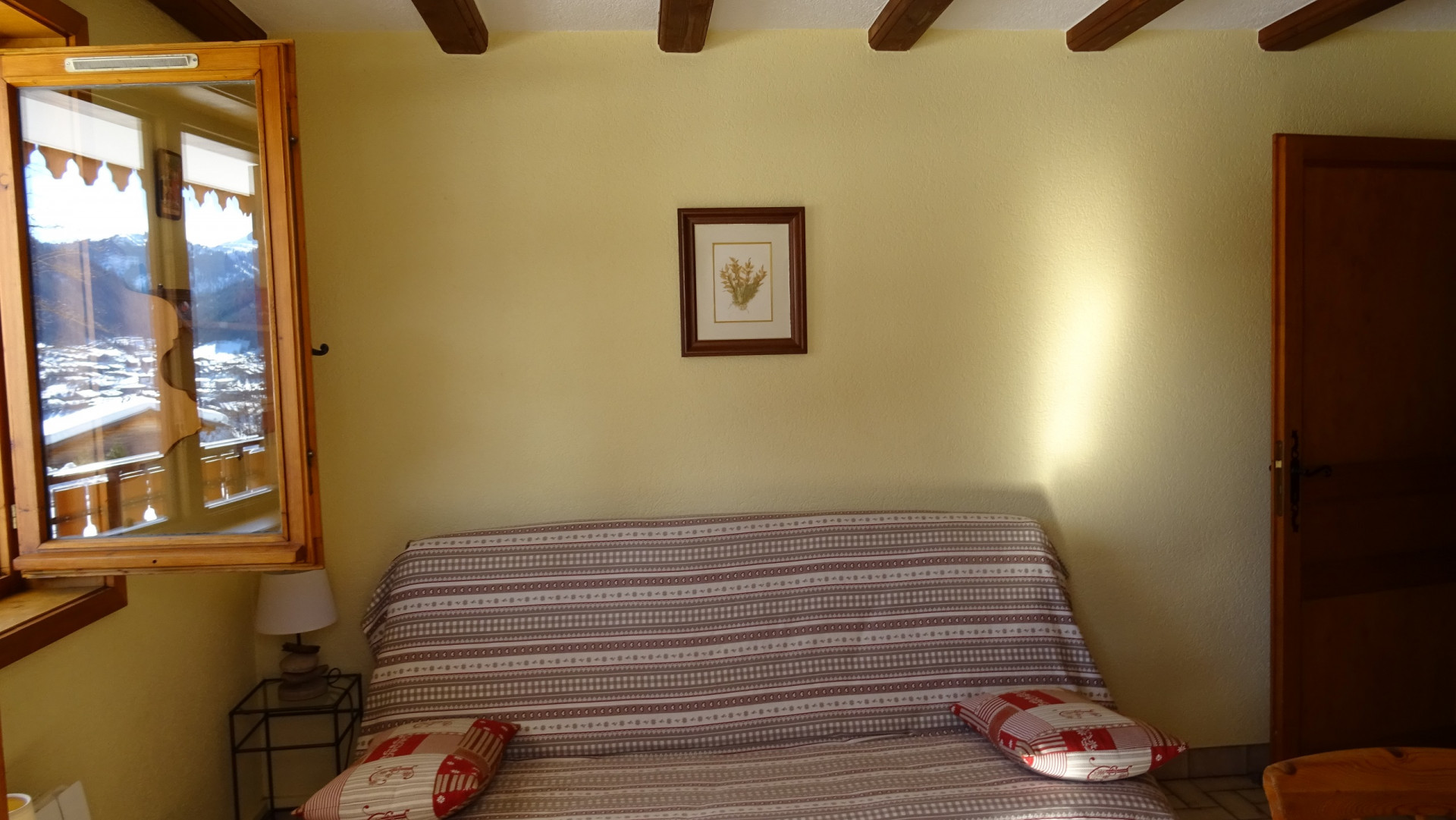 Apartment 31 B, residence Le TERROIT, convertible sofa, Châtel Haute-Savoie