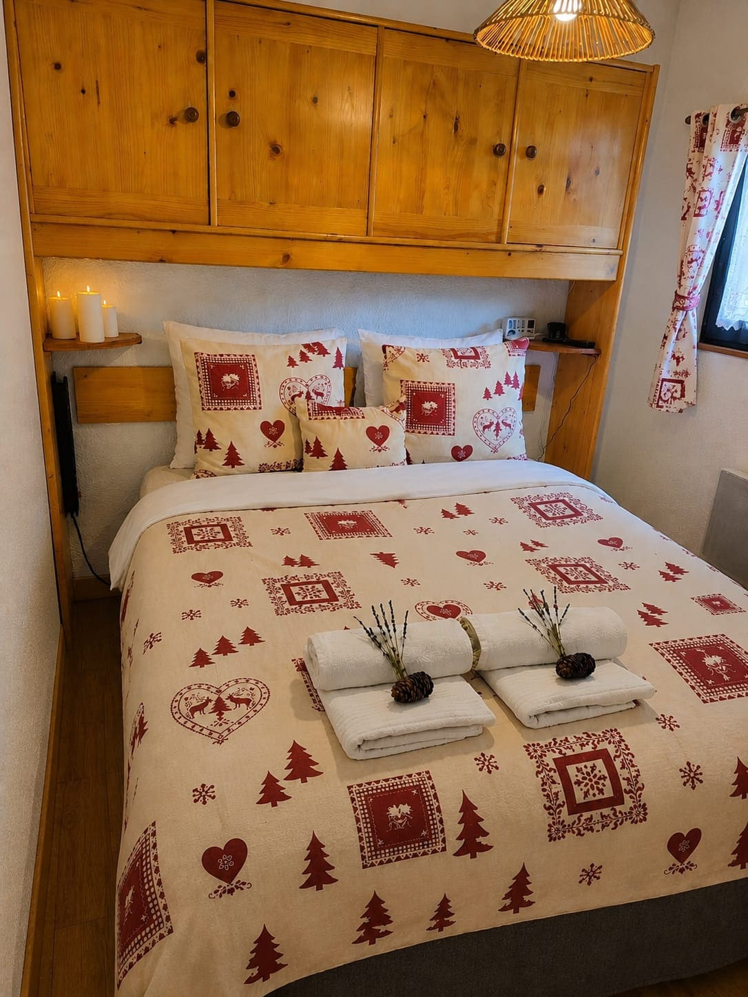 Apartment 4 people Châtel Résidence Perce Neige double room with television	
