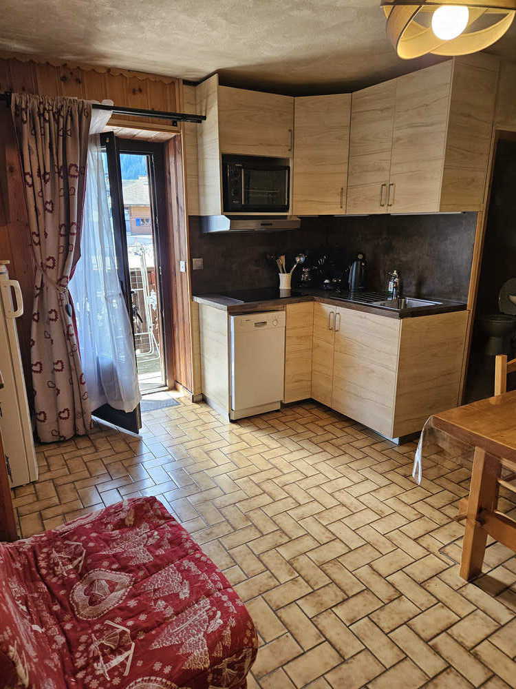 Appartement 4 personnes dans chalet LE VIEUX FOUR, Châtel, cuisine