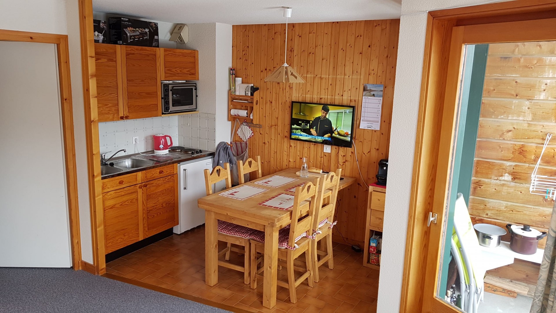 Appartment, 4 people, Les Trifles, Châtel Summer family vacation