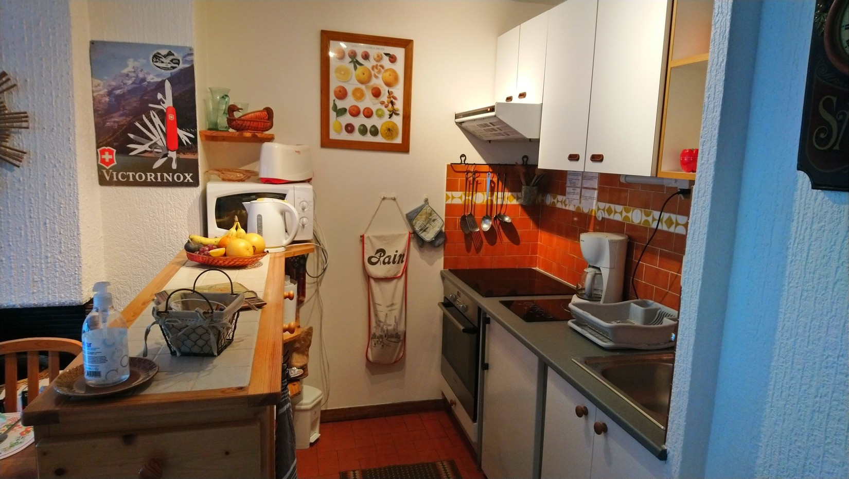 Apartment 404 residence Les Rhododendrons, Kitchen, Châtel Mountain