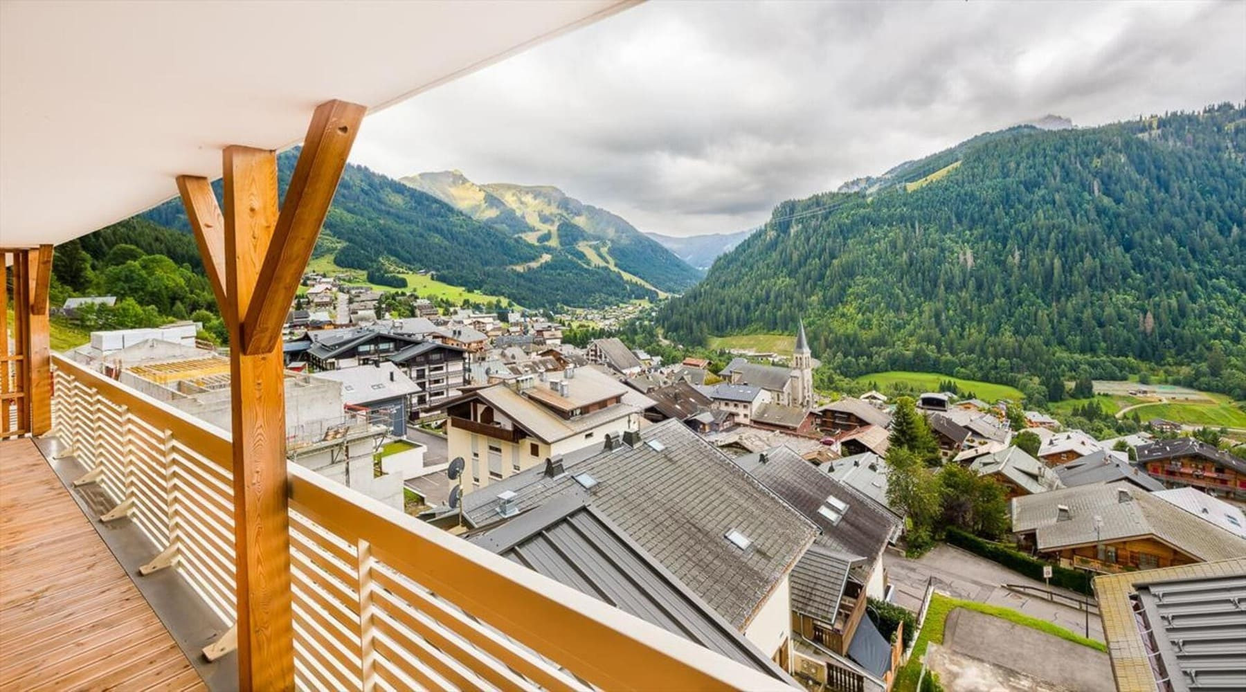 Appartement 6 personnes à Châtel résidence 360 centre du village vue, 74390