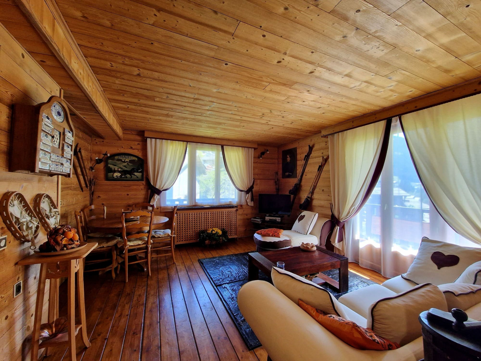 Apartment for 6 people, MARGUERITES Residence, Salon, Châtel, Haute-Savoie