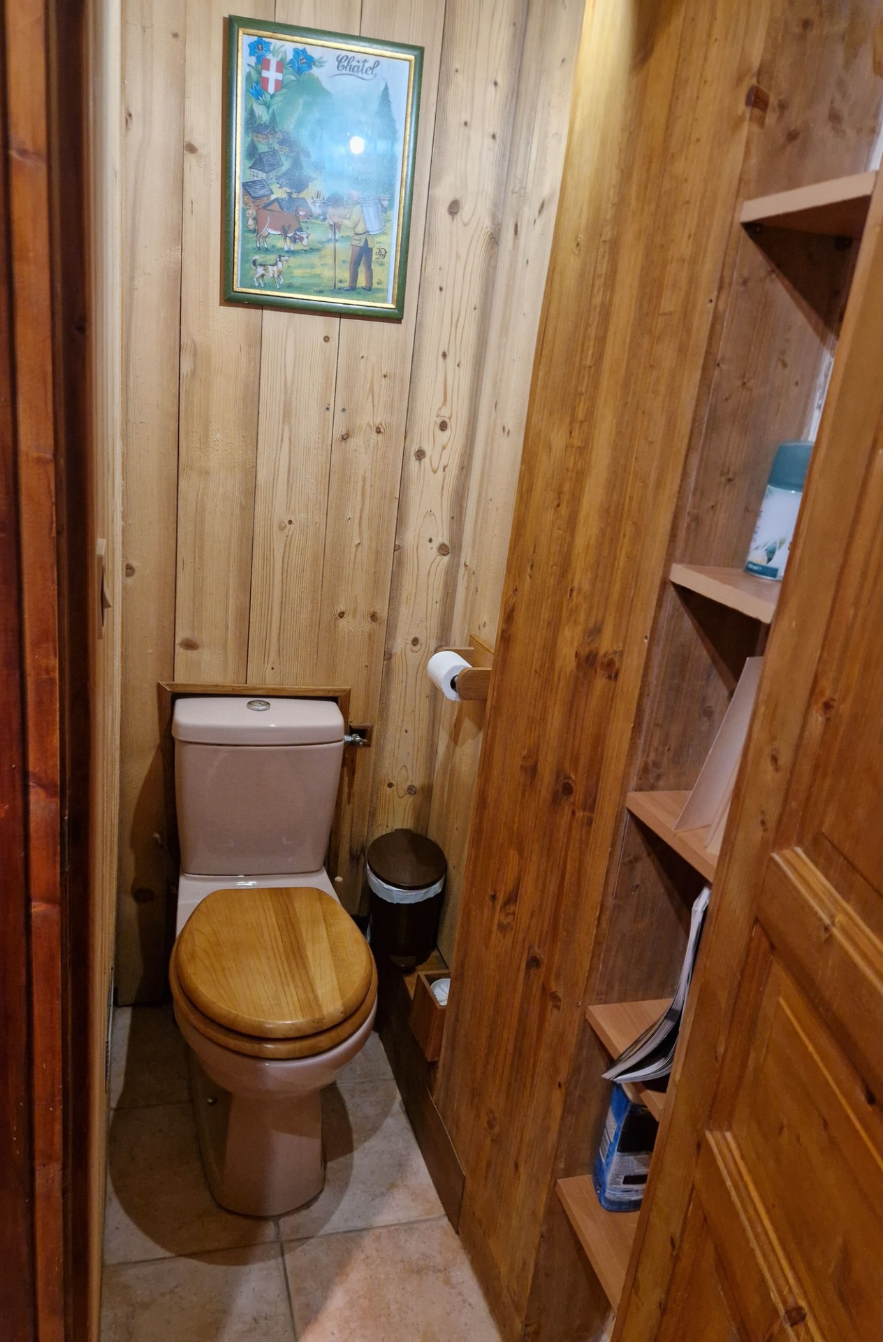Apartment for 6 people, MARGUERITES Residence, toilet, Châtel mountain ski resort Apartment for 6 people, MARGUERITES Residence, toilet, Châtel mountain ski resort