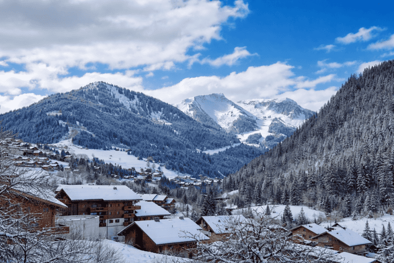 Apartment for 6 people, MARGUERITES Residence, balcony view, Châtel Vallée d'Abondance