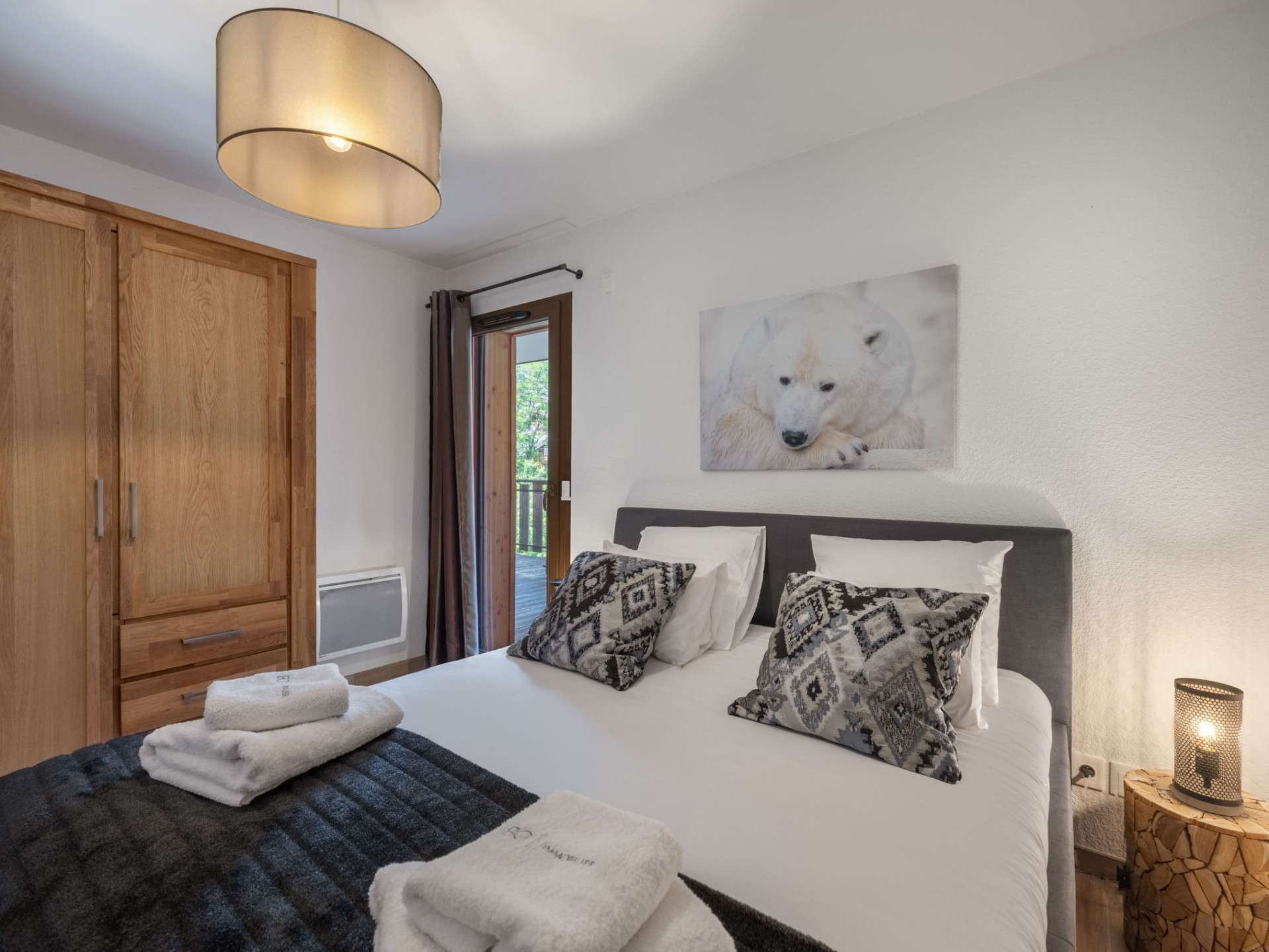 Apartment in Châtel, 4 elements residence, Double bedroom, Châtel Reservation