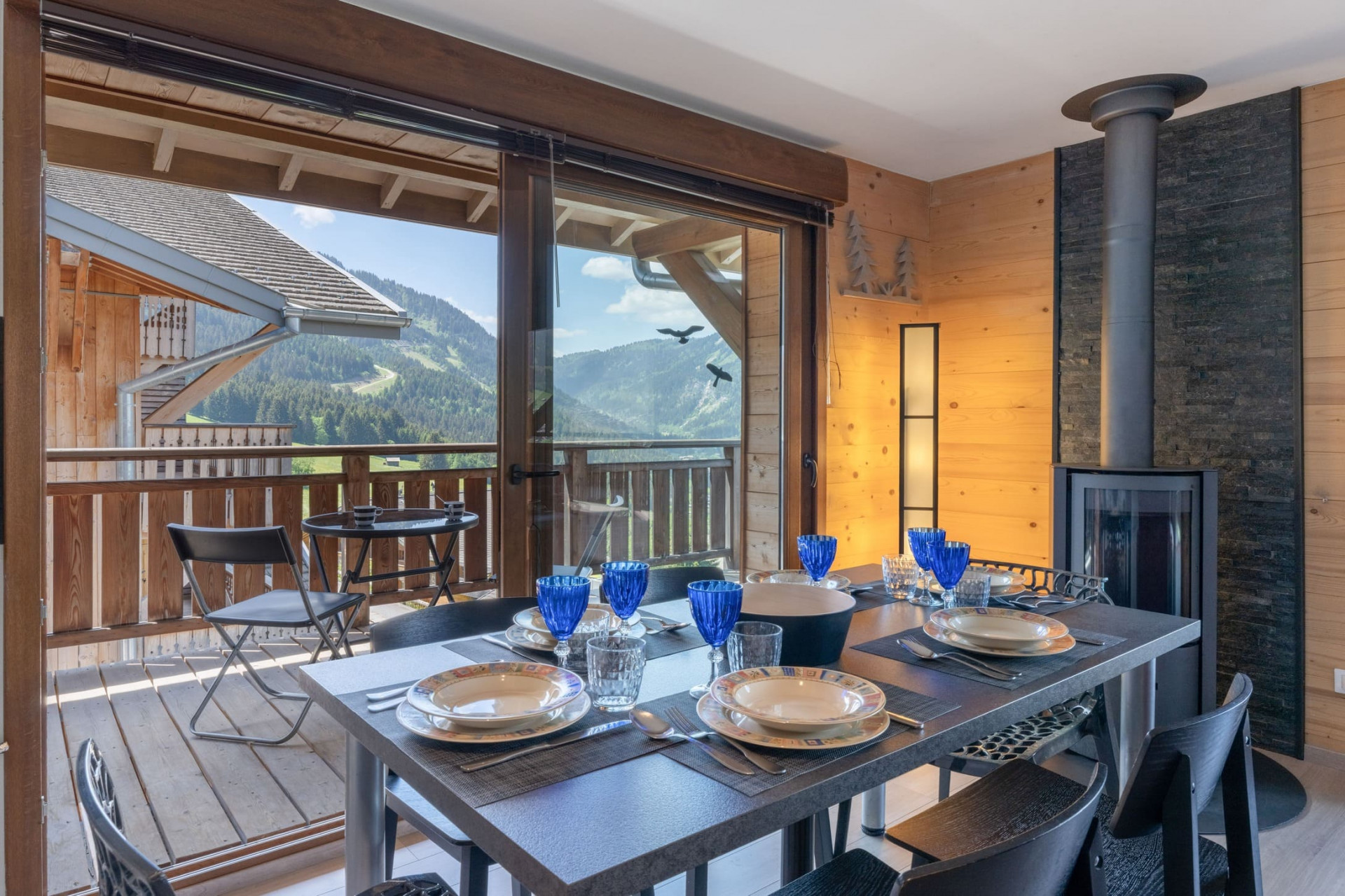 Apartment in Châtel, Bellevue Residence, Dining room, Châtel Ski rental