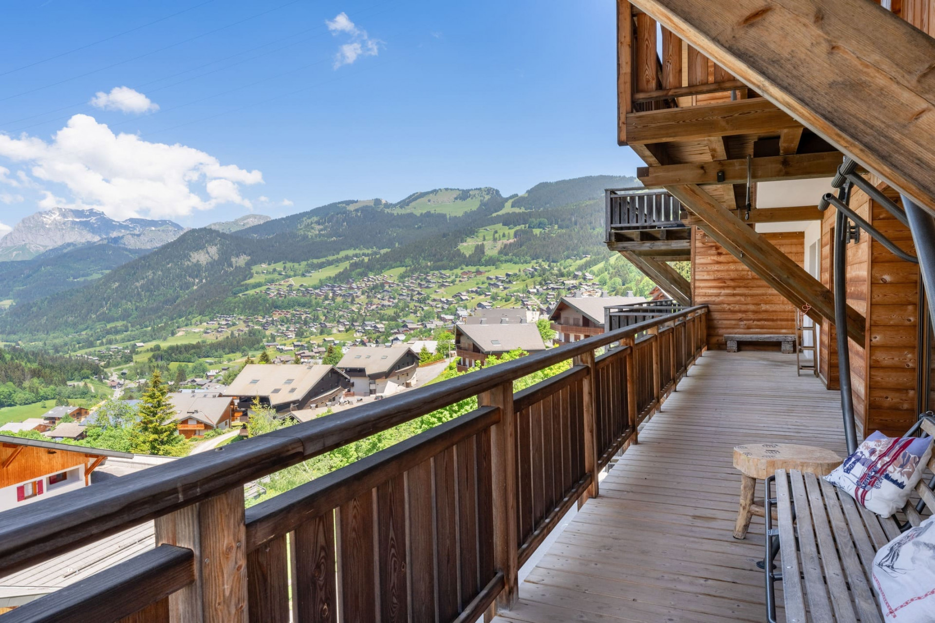Apartment in Châtel, Bellevue Residence, View balcony, Châtel French Alpes