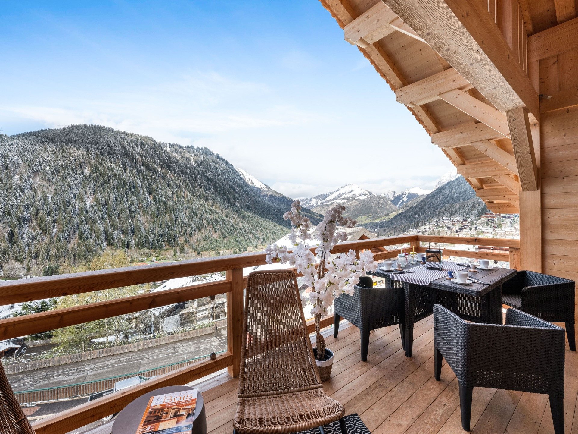 Apartment Attique, Residence Lioutane, Balcony view, Ski lessons 74390