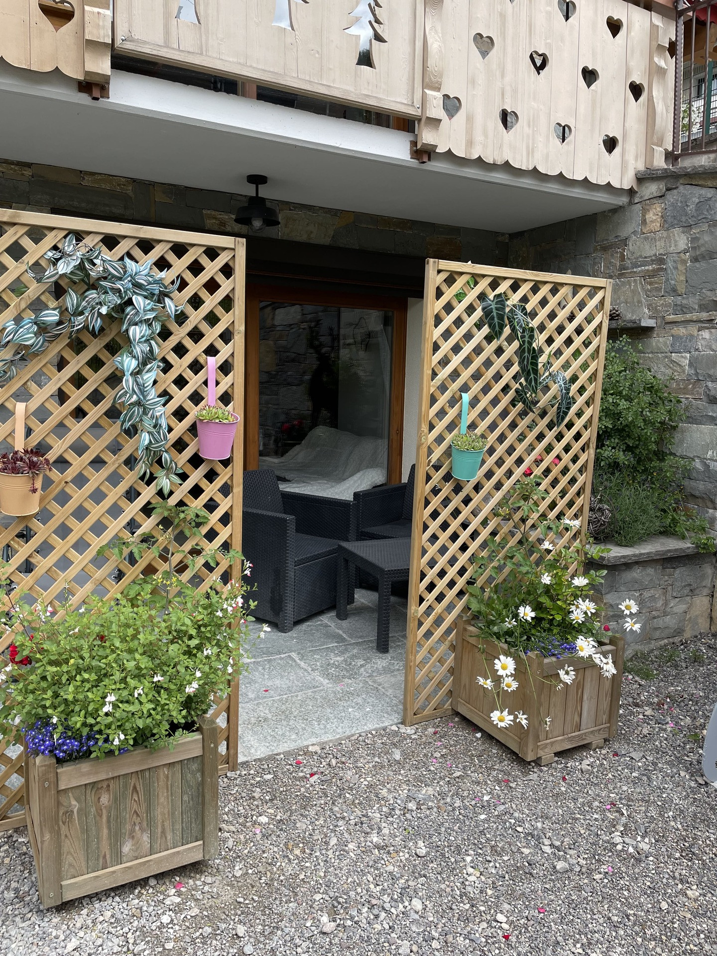 Apartment BOULE DE NEIGE, Terrace, Châtel traditional authentic village
