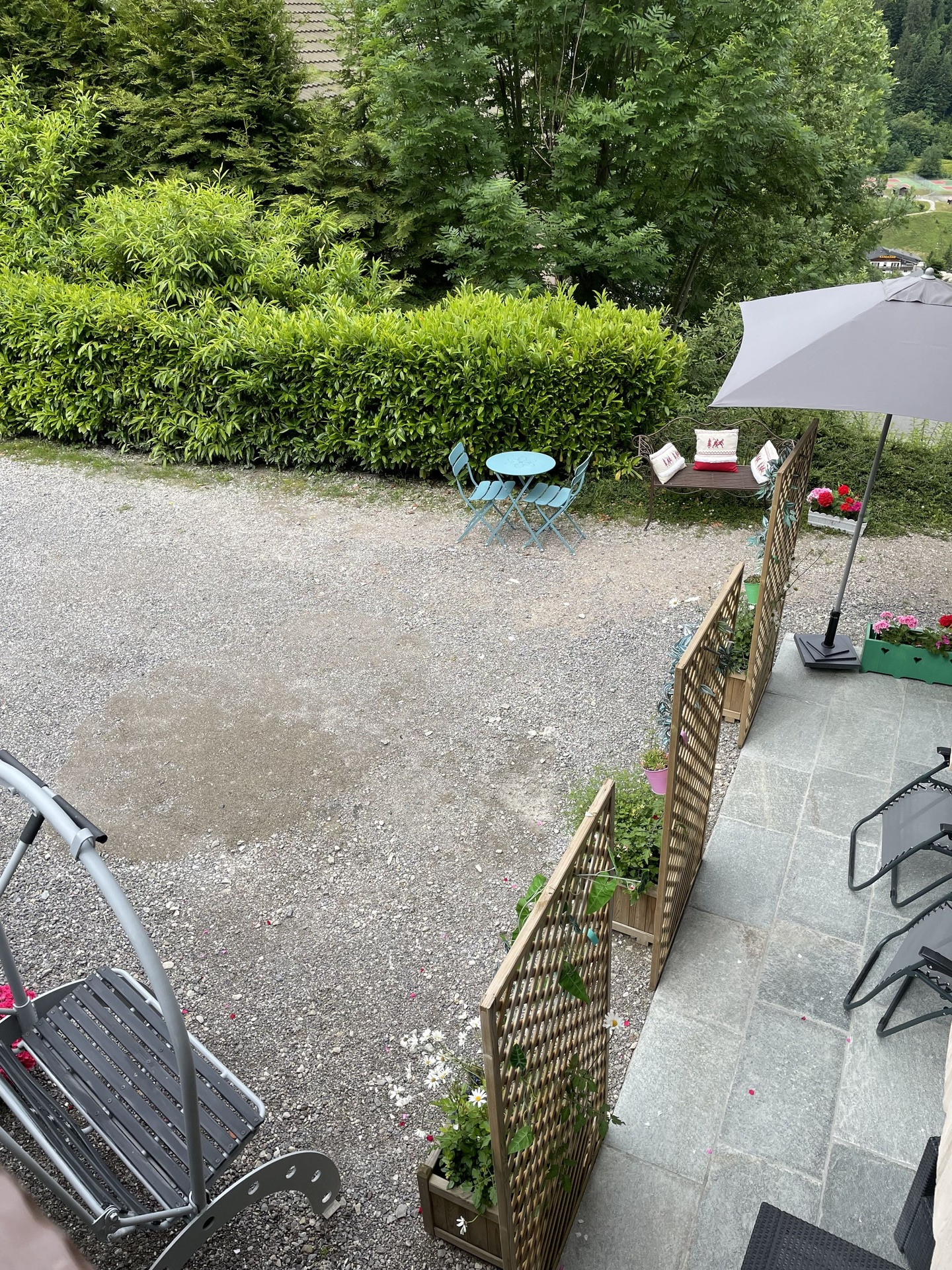 Apartment BOULE DE NEIGE, Terrace, Châtel Family summer holidays