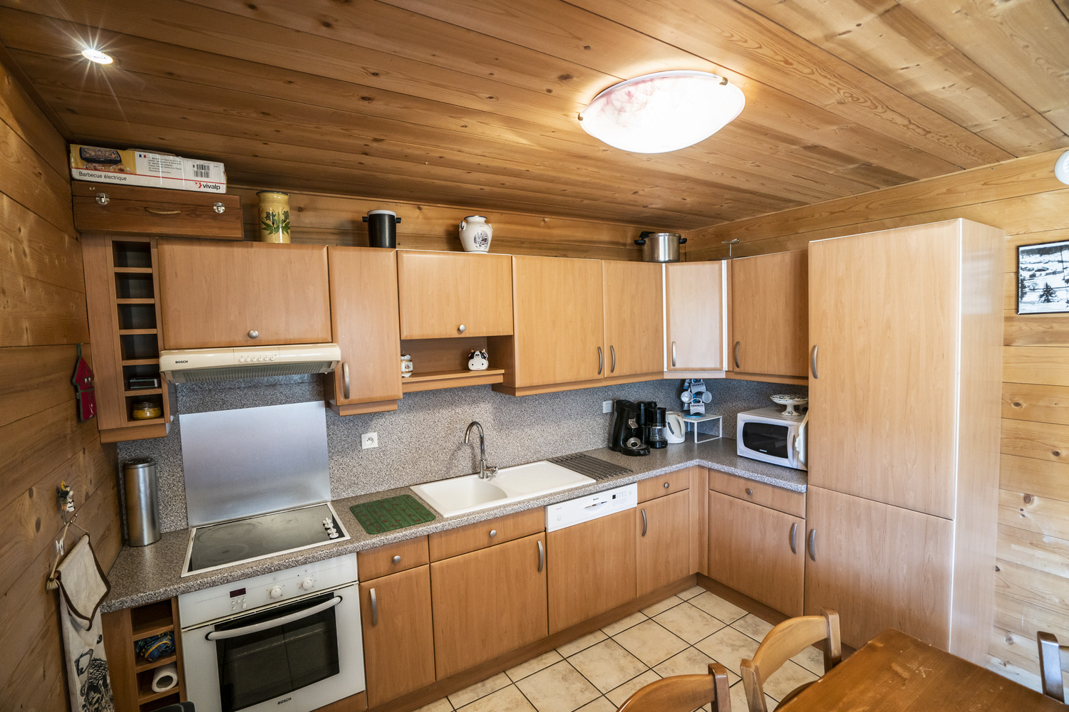 Apartment in Chalet L'Igloo 3, Kitchen, Châtel Ski rental